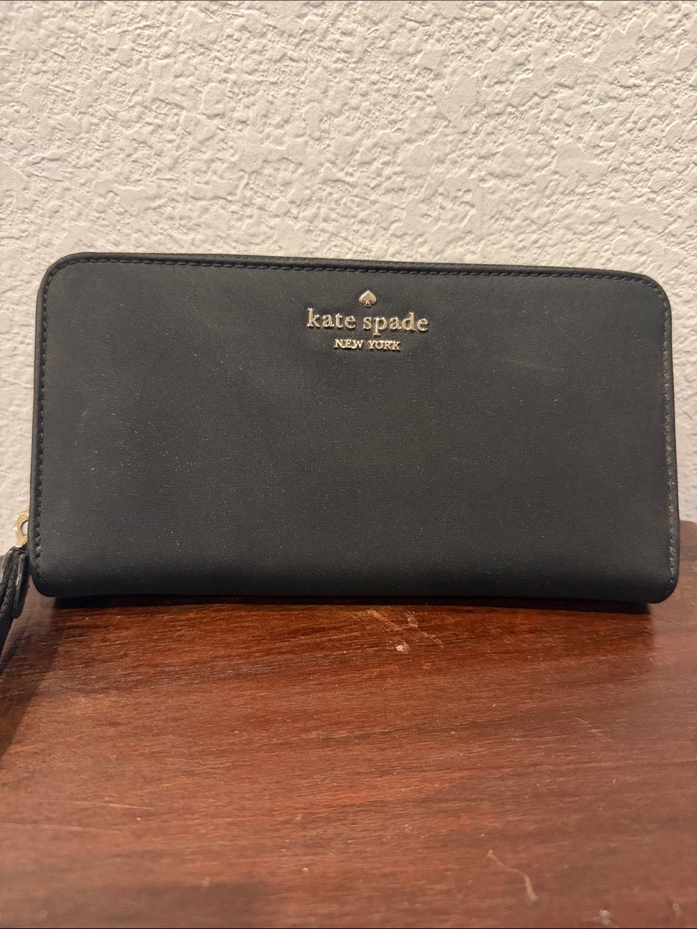 Kate Spade Chelsea Black Zip Wallet